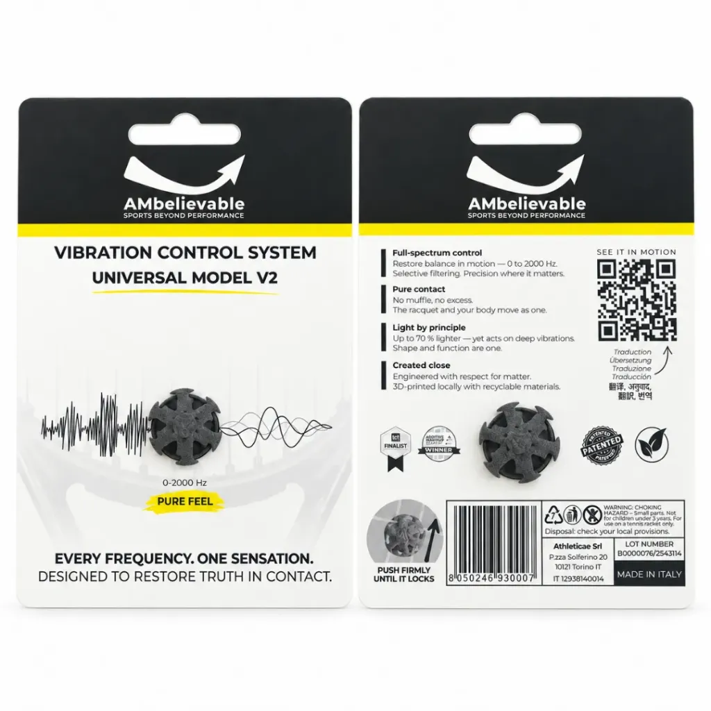 [AMB_TNS_ACCS_SDUM_2201] Antivibrazione per tennis | Universale