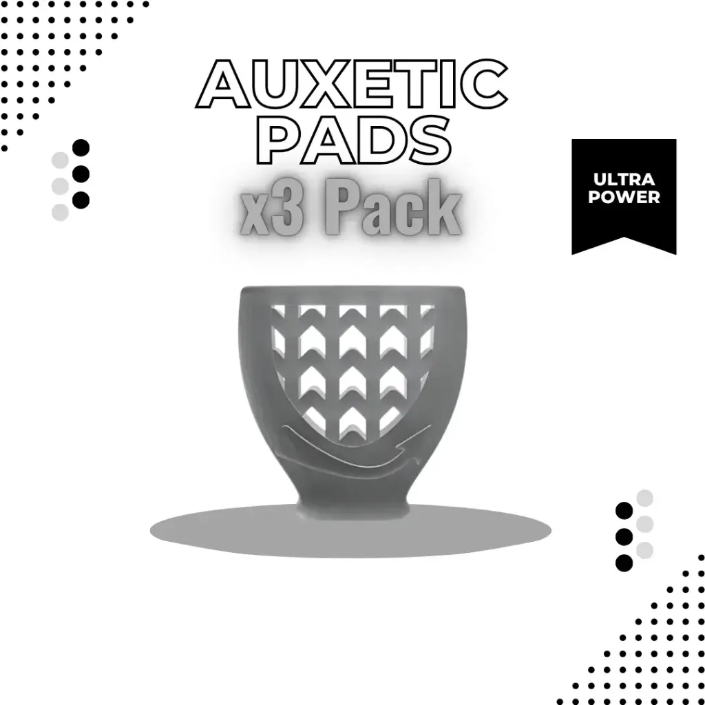 Auxetic Power Pads | 3 x  Tennisschläger-Verbesserer