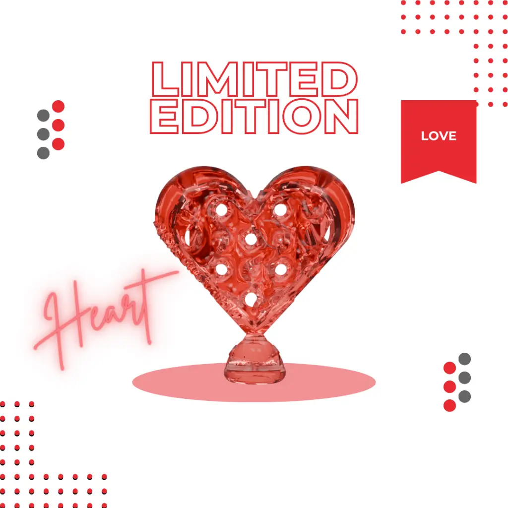 [AMB_TNS_ACCS_SDTM_LHV1] Tennis Racket Vibration Dampener | Heart Model 