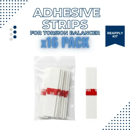 [AMB_TNS_SPTB_003M_0VHB] Bandes adhésives pour Torsion Balancer | Lot de 16