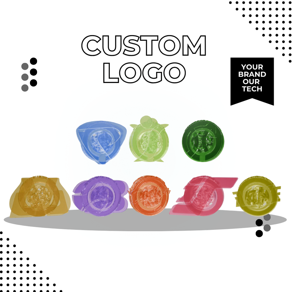 [AMB_TNS_ACCS_SDTM_LOGO] Tennis Racket Vibration Personalized Dampeners | Tuned Custom Dampener